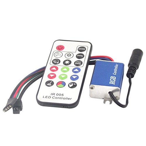 DC12/24V Max 12A 6A2CH, 17keys Waterproof IP65 LED RGB IR Wireless RF Remote Controller For RGB Color Change Led Tapte Lighting DC12/24V Max 12A 6A2CH, 17keys Waterproof IP65 LED RGB IR Wireless RF Remote Controller For RGB Color Change Led Tapte Lighting
